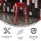 Flash Furniture 24" Red Metal Stool-Red Poly Seat CH-31320-24-RED-PL2R-GG - alternate 7